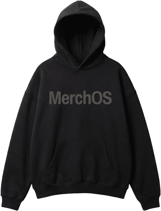 MerchOS custom hoodie